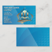 洗圧洗浄ロゴ 名刺 (正面/裏面)