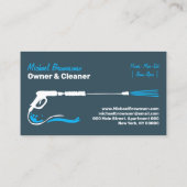 洗圧海軍パワーウォッシュクリーニング 名刺 (裏面)