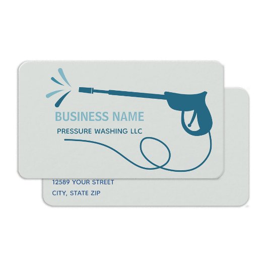 洗圧車ハウスパワーウォッシュ 名刺