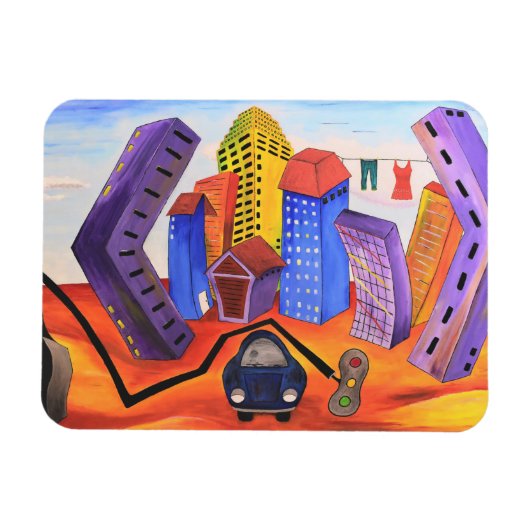 洗忘れい固定しない マグネット (横)