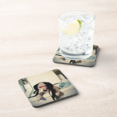 洗浄と救済している犬 コースター (右側)