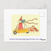 洗浄のMadCatWomanのスカーフ ポストカード (裏面)