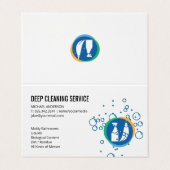 洗浄スプレー箒 |シャボン玉 名刺 (外部フラット)