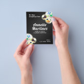 洗浄バブルプロフェッショナルフライヤー チラシ (手)