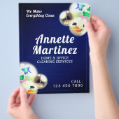 洗浄バブルプロフェッショナル チラシ (手)