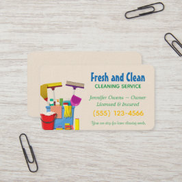 洗浄バモダンケットハウスキーピングサービス 名刺