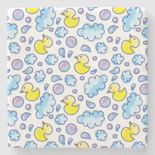 洗浄パターン ストーンコースター (正面)