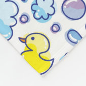 洗浄パターン フリースブランケット (角)