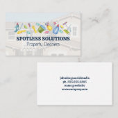 洗浄装置 | レジデンシャルホーム 名刺 (正面/裏面)