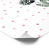 洗濯おもしろいママのカラフル水玉模様 ポスター (コーナー)