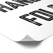 洗濯つる式ランドリーのポスター ポスター (角)