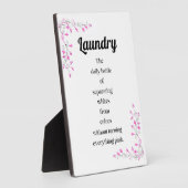 洗濯の大戦と白を分離する日々の戦い フォトプラーク (側面)