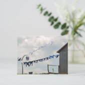 洗濯の日のはがき ポストカード (スタンド正面)