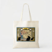 洗濯の日の無炎キャンドル トートバッグ (正面)