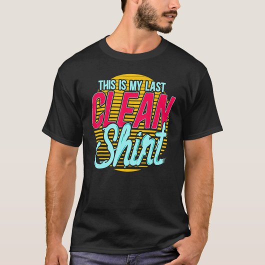洗濯の日はこれでおしまいだ Tシャツ (正面)