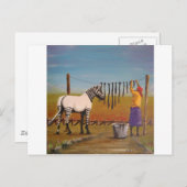 洗濯の日 ポストカード (正面/裏面)