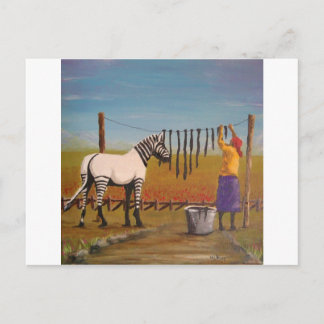 洗濯の日 ポストカード