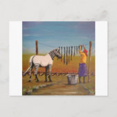 洗濯の日 ポストカード (正面)