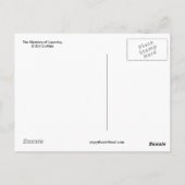 洗濯の郵便はがきのミステリー ポストカード (裏面)