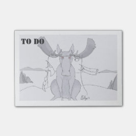 洗濯のClotheslineで十分につかまえられるアメリカヘラジカ ポストイット