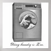 洗濯は禅だ ポスター (正面)