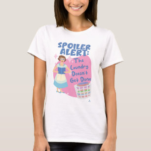 洗濯は起こら読なかった Tシャツ