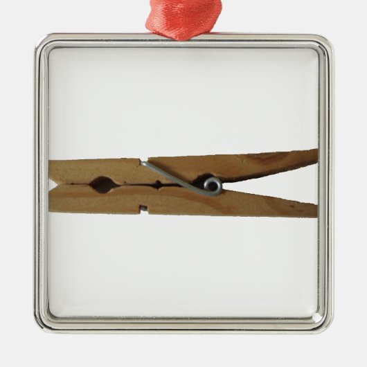 洗濯ばさみ メタルオーナメント (正面)