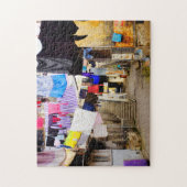 洗濯ぶら下がったは乾く ジグソーパズル (縦)