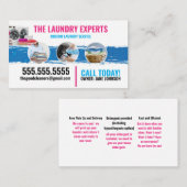 洗濯サービス 名刺 (正面/裏面)