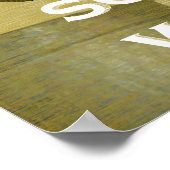 洗濯スケジュールのユーモア ポスター (角)