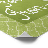 洗濯スケジュール ポスター (角)