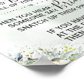 洗濯バサミ ユーカリ グリーン 装飾 看板 ポスター (角)