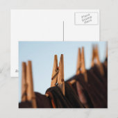 洗濯ライン ポストカード (正面/裏面)