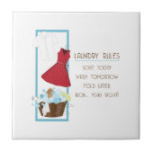 洗濯ルール タイル (正面)