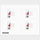 洗濯ルール 長方形シール (シート)