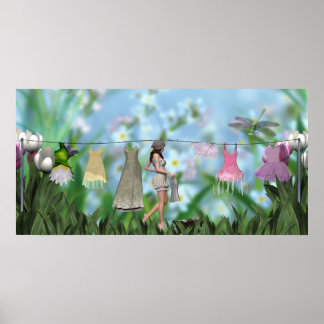 洗濯妖精 ポスター