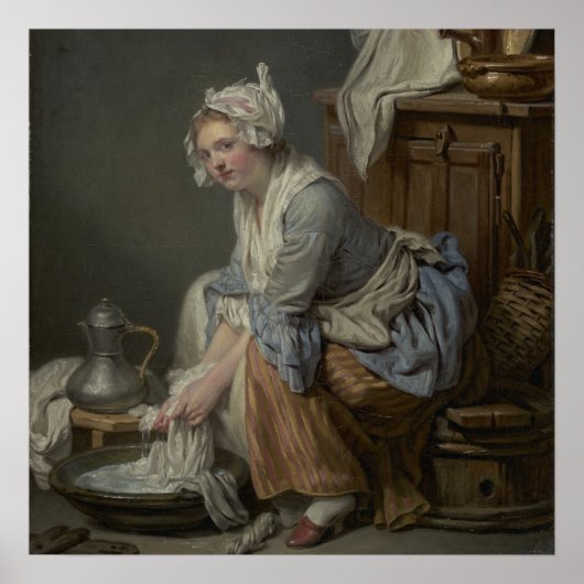 洗濯室の洗浄 ポスター (正面)