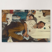 洗濯室の父の日笑い ジグソーパズル (横)