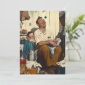 洗濯室の父の日笑い 招待状 (スタンド正面)