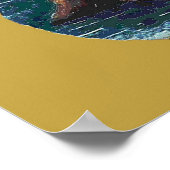 洗濯室標識 ポスター (角)