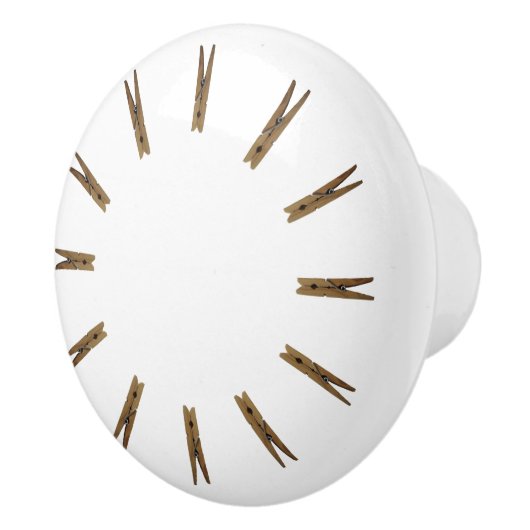 洗濯室洗濯ばさみ セラミックノブ (右)