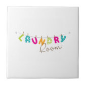 洗濯室 タイル (正面)