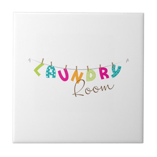 洗濯室 タイル (正面)