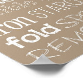 洗濯室 ポスター (角)