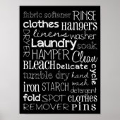 洗濯室 ポスター (正面)