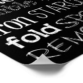 洗濯室 ポスター (角)