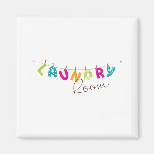 洗濯室 マグネット (正面)