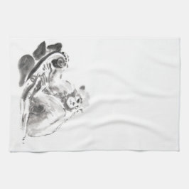 洗濯年絵画の〔占星術の〕十二宮図タオル キッチンタオル