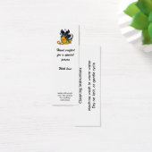 洗濯指示付きクロシェ・ギフトラベル (デスク)