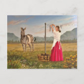 洗濯日はがき ポストカード (正面)